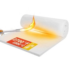 Ceramic Fiber Insulation Blanket 31"x24"x1" 2600F Fireproof for Stove  Forge