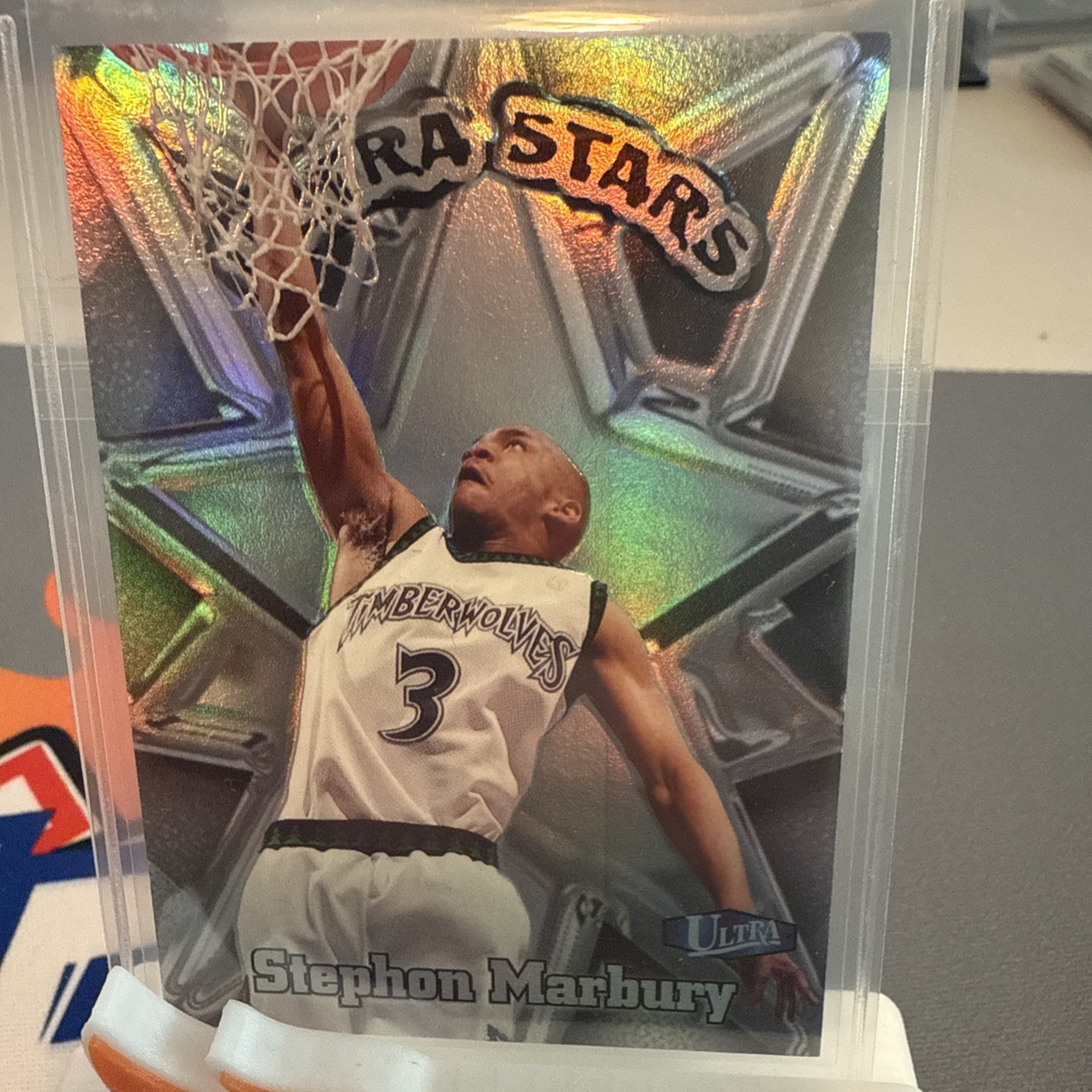 1997 Fleer Ultra Stars #5US Stephon Marbury Minnesota Timberwolves