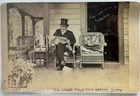 ORIGINAL! LAST PHOTOGRAPH OF GEN GRANT FOUR DAYS BEFORE DEATH CABINET PHOTO 1885