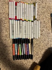 Lot Of Copic Markers Ciao Sketch 30 + Blender...