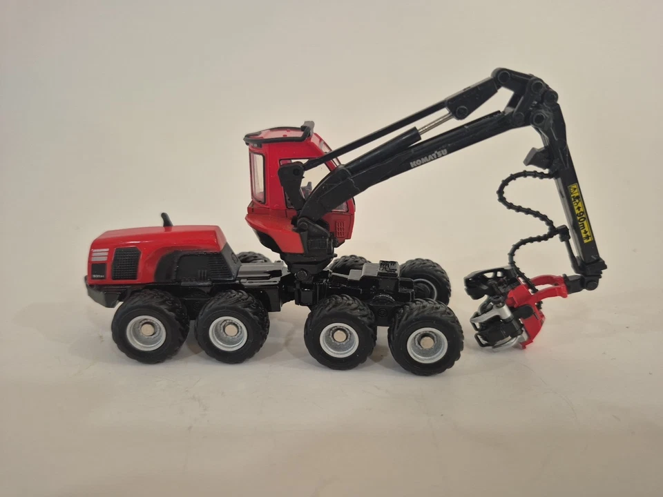 Cosechadora Takara Tomy Tomica 136 Komatsu 931XC 1/96 mini coche fundido a presión suelto H17 Foto 3 de 4