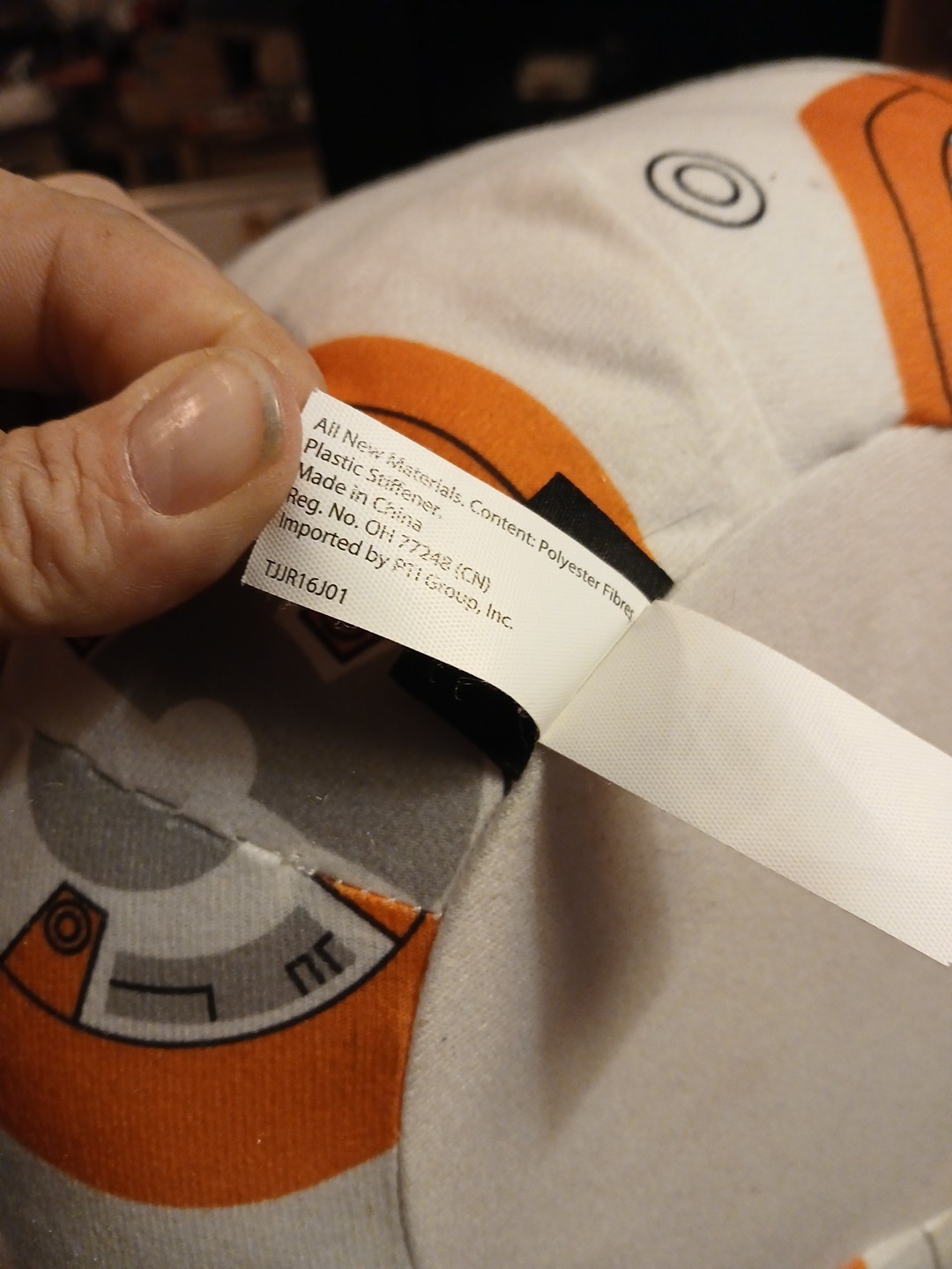 Halloween Treat Bucket Easter Basket Star Wars BB-8 Jumbo Plush 11.5"