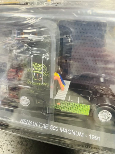Motrice Truck Tuning Modellino Renault AE 500 Magnum - Green Mamba 1991 - Imagen 5 de 5