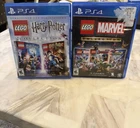 LEGO Marvel Collection & LEGO Harry Potter Collection PS4 Complete CIB