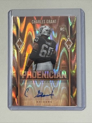 2025 Panini Phoenix Charles Grant Phoenician Seismic Auto /15 | eBay