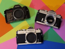 -- Konica Autoreflex A - T - T3 - T4 ...... SLR Manual Focus 35mm film camera