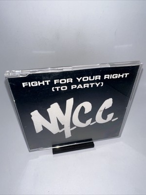 N.Y.C.C. - Fight for Your Right (To Party) Maxi CD, 1998