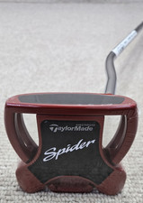 NEW TaylorMade Spider Tour Red DB Putter 35 Inches, Right-Handed with Headcover