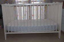 Lettino Culla Letto Bambino Ikea Hensvik Materasso