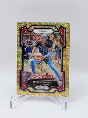 2024 Panini Prizm WNBA Monopoly Jordin Canada Gold Millionaire Shimmer /500
