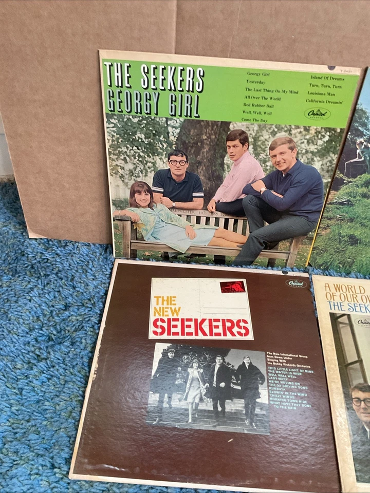 The New Seekers 4 LP  RECORD LOT GEORGY GIRL  VG / VG+ Foto 2 de 3