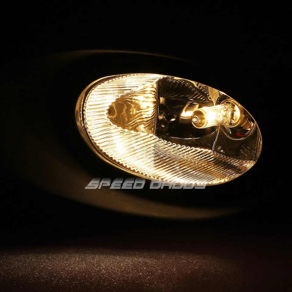 PARA 06-08 HONDA CIVIC SEDÁN LENTE ÁMBAR PARACHOQUES LUCES ANTINIEBLA CON BISEL + INTERRUPTOR Foto 3 de 4