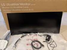 LG 34WP60C-B 34-Inch 21 9 Curved UltraWide QHD 3440x1440 UltraWide Monitor