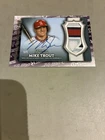 2021 Topps Dynasty Mike Trout REPRODUCTION FACSIMILE Autographed Patch Card-1/1