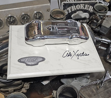Limited Signed Alex Xydias Vtg Streamliner Plaque So-cal Speed Shop Hot Rod Scta