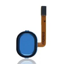 Touch ID Fingerprint Reader W Flex Cable For Samsung Galaxy A20 A205/2019 - Blue