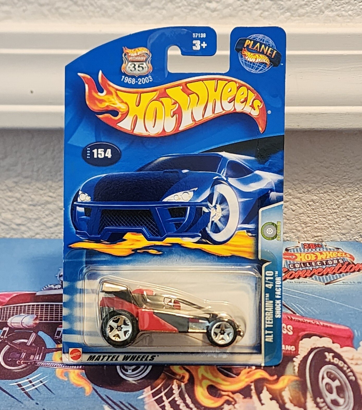 2003 Hot Wheels 154 Alt Terrain Shock Factor  4/10 Mint!