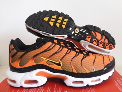 Nike Air Max Plus Safety Orange-University Gold Mens Sz 11.5 [DM0032-800]