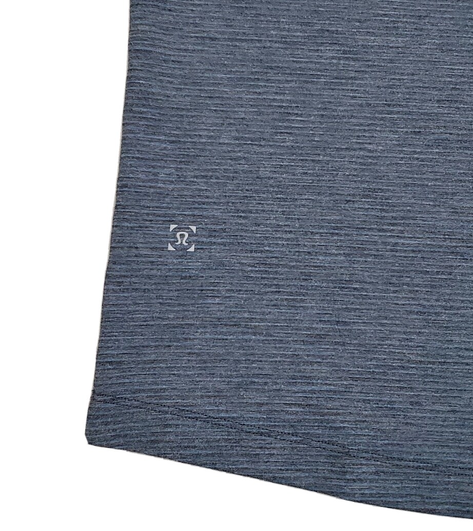 Lululemon Men Medium Evolution Gray Striped Short… - image 4