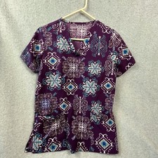UA Fkex Scrubs Woman  s Size Small Purple