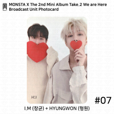 MONSTA X The 2nd Mini Album Take.2 We are Here Broadcast