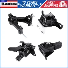 4Pack Engine Motor & Auto Transmission Mount kit For 09-13 Toyota Corolla 1.8L