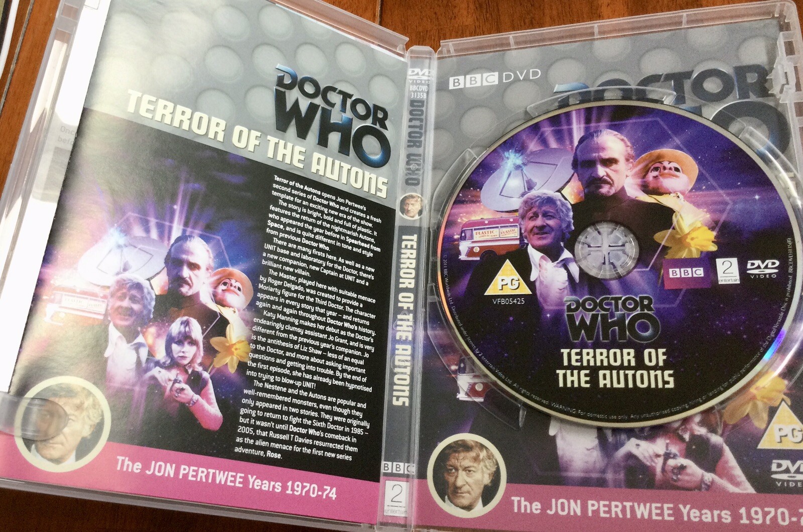 Doctor Who MANNEQUIN MANIA 2x DVD Box set Jon Pertwee 3rd Doctor