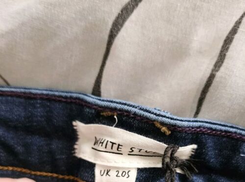 NEW WHITE STUFF AMEILA WOMENS SKINNY JEANS SIZE 20 S MID DENIM - Picture 6 of 13