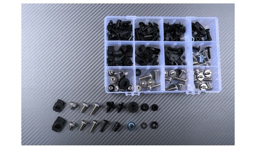Kit de tornillos Plata especifico carenados HONDA CBR 1000 RR 1000RR 2008-2011 - Picture 3 of 5