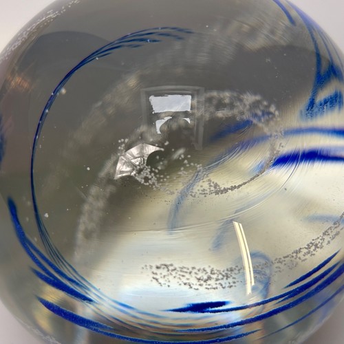 Caithness Art Glass of Scotland Rhythm n Blues Glass Paperweight - Picture 7 of 8