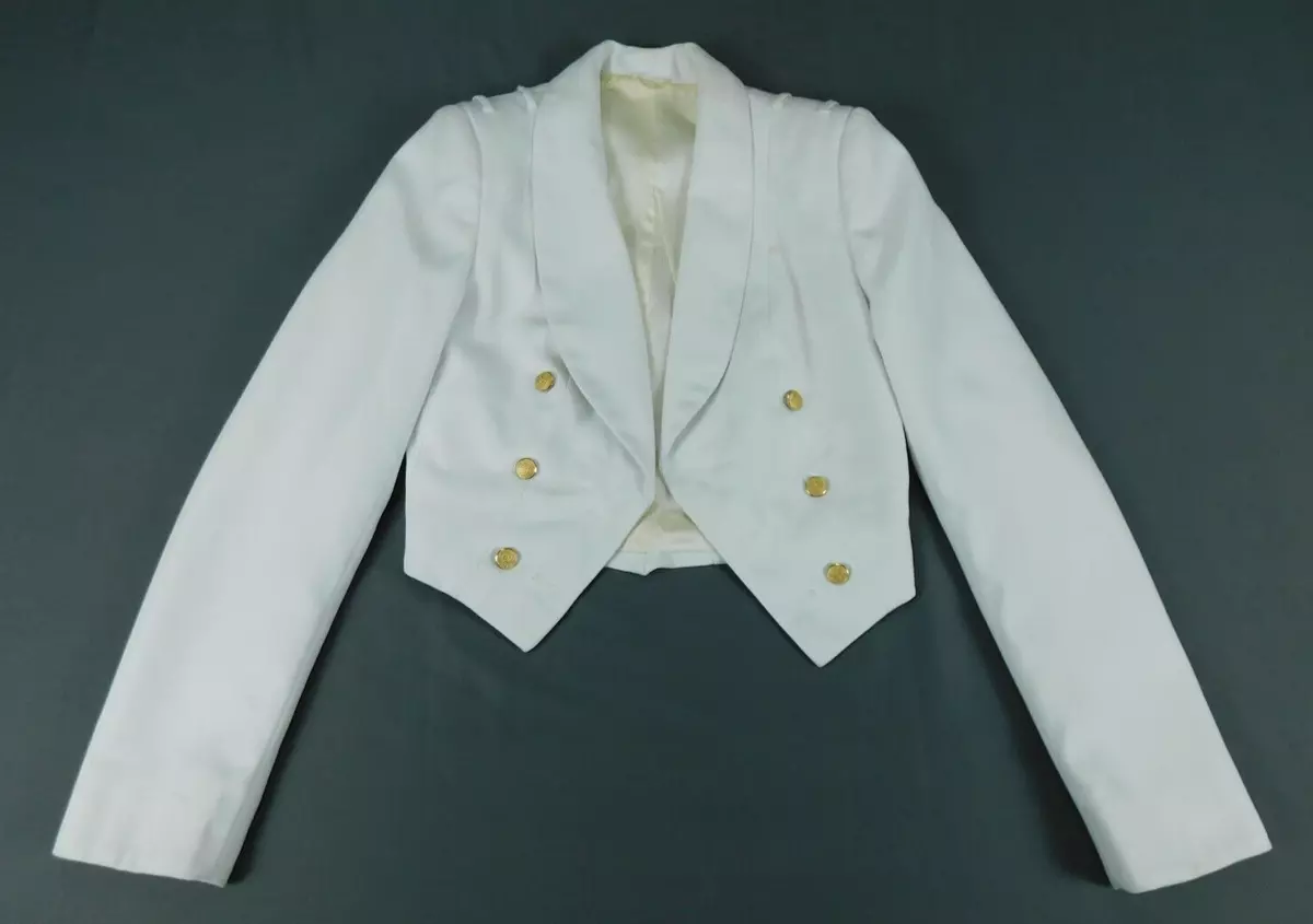 White evening top jacket ladies