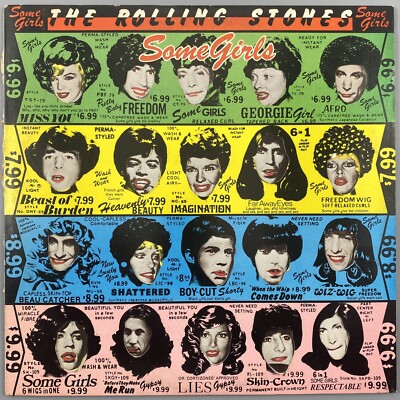 The Rolling Stones Some Girls Vinyl Album Rolling Stones Records 1978 COC 39108