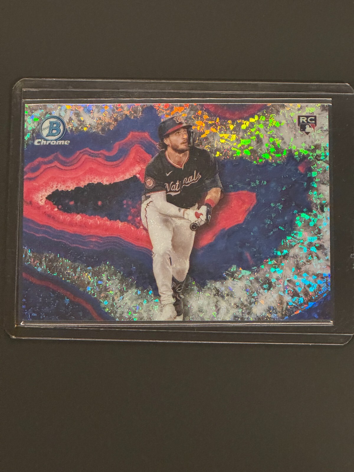 2025 Bowman Dylan Crews Crystallized RC Rookie Card Washington Nationals