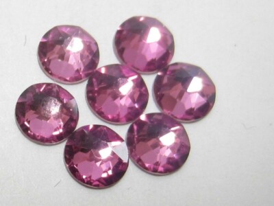 20ss DARK ROSE FLAT BACK STAR BRIGHT Rhinestones 72pcs