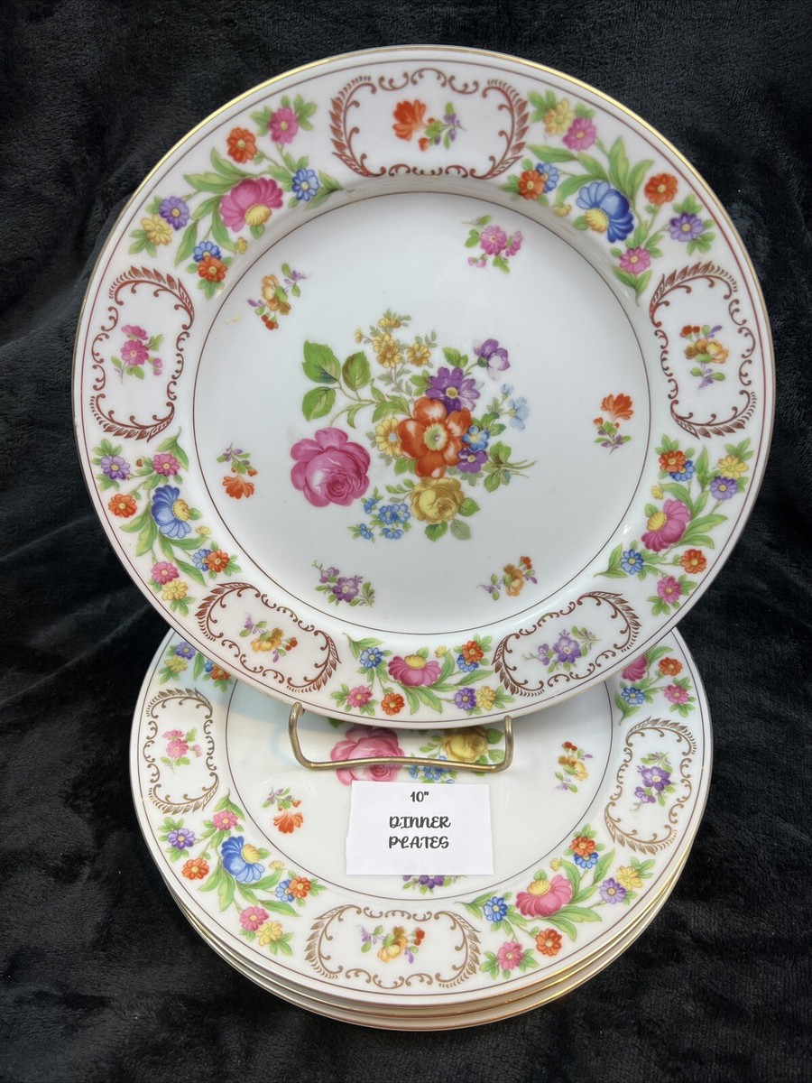 Vintage Set of Rose China From Japan~~12 Settings/7 Pieces~~84 Pcs