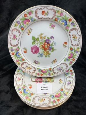 Vintage Set of Rose China From Japan~~12 Settings/7 Pieces~~84 Pcs