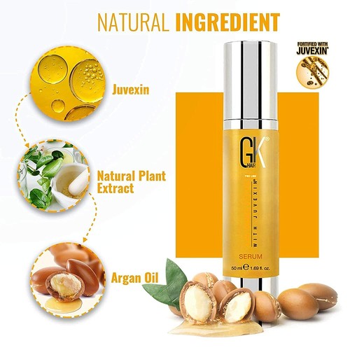 GK HAIR Smoothing Serum Pure Organic Argan Oil And The Best Professional Bundle - Picture 5 of 8