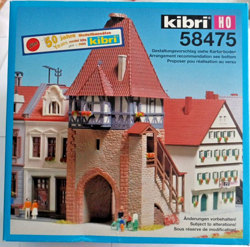 Kibri HO 58475 torre de la ciudad puerta superior nuevo embalaje original | Condition: Neu