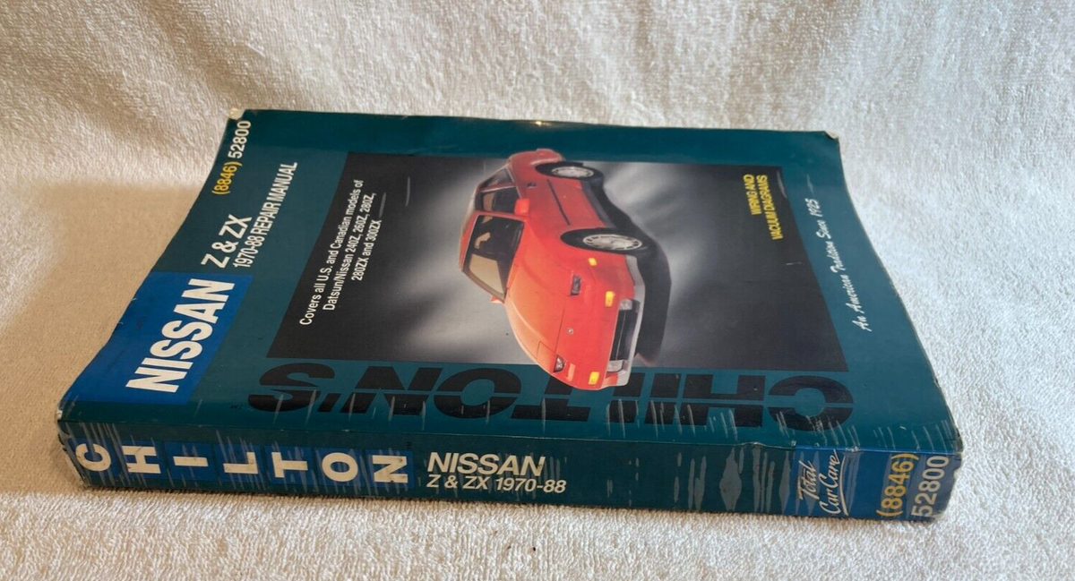 Chilton Nissan Datsun/Nissan Z & ZX 1970-88 Repair Manual