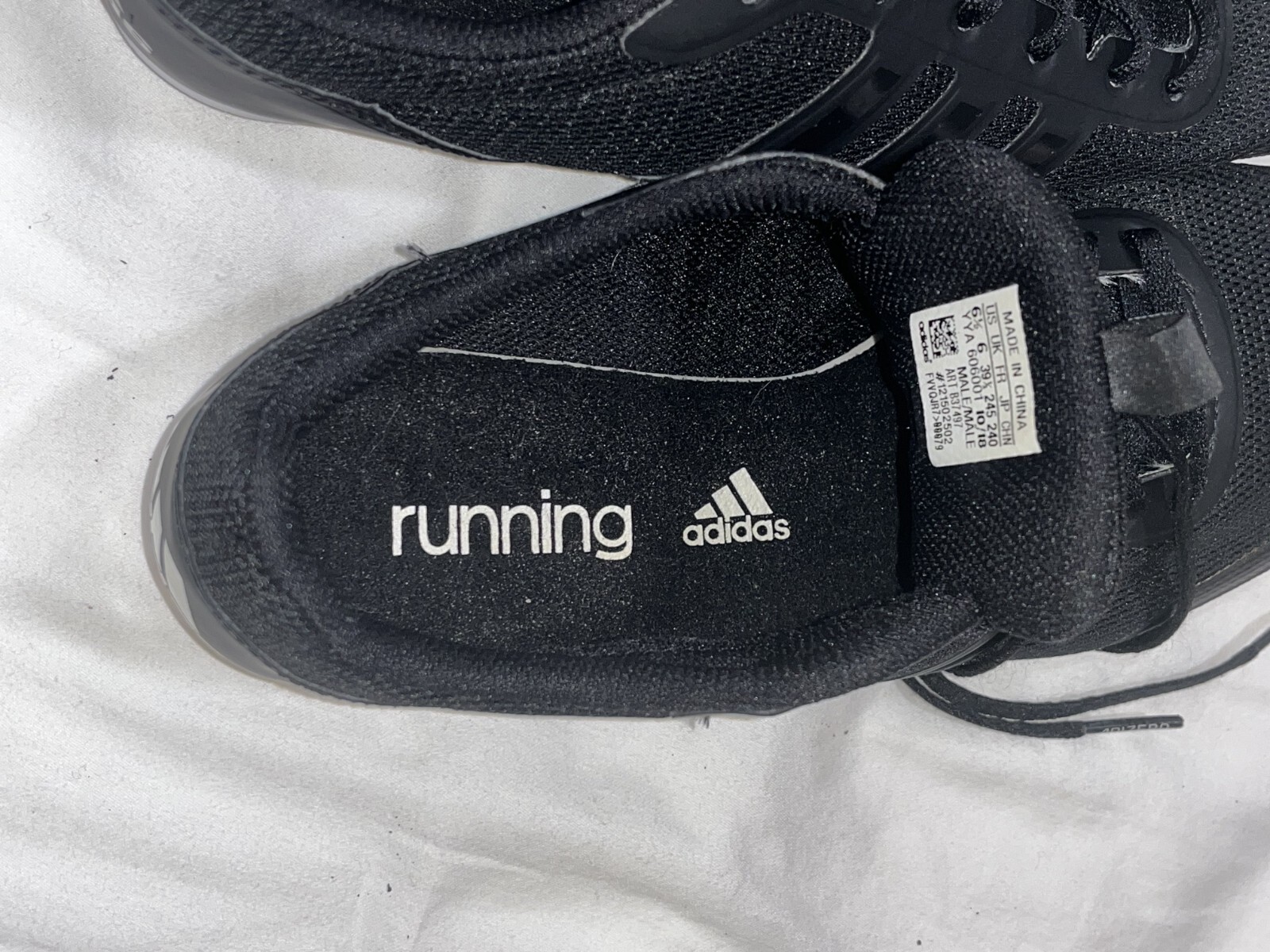 Adidas Distancestar Track and Field Shoes US Size Men 6.5 Black/White B37497 UK6 thumbnail 12