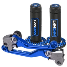 For Yamaha TTR125L/LE/LW 2000-2020 disc brake Clutch Brake Levers Pivot Blue 