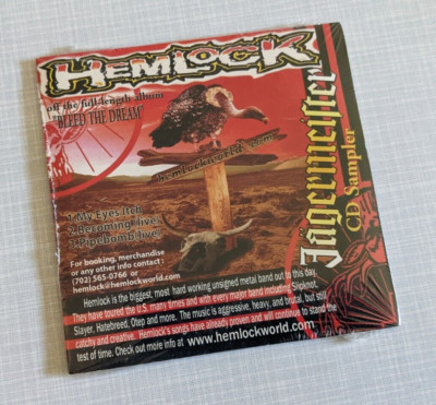 Hemlock Sampler CD Jagermeister Release BRAND NEW & SEALED