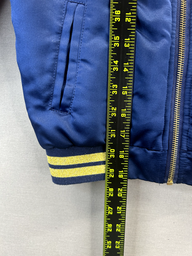 Disney Princess Kids Blue Jacket Beauty&Beast Long Sleeve Size S - Picture 10 of 13