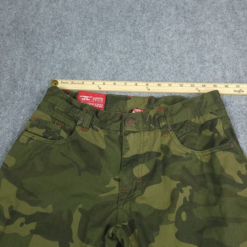 Jordan Craig camo Pants Mens 32x32 Regular Straight Chino Cotton Casual army - Picture 6 of 14