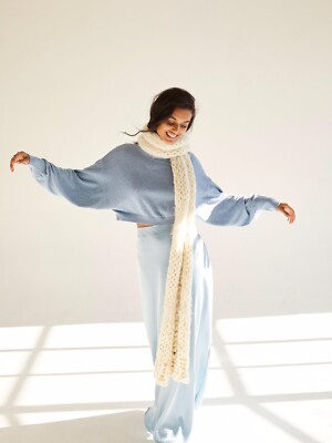 Maxi Skirt \u0026 Sweater Blue Z112-8 