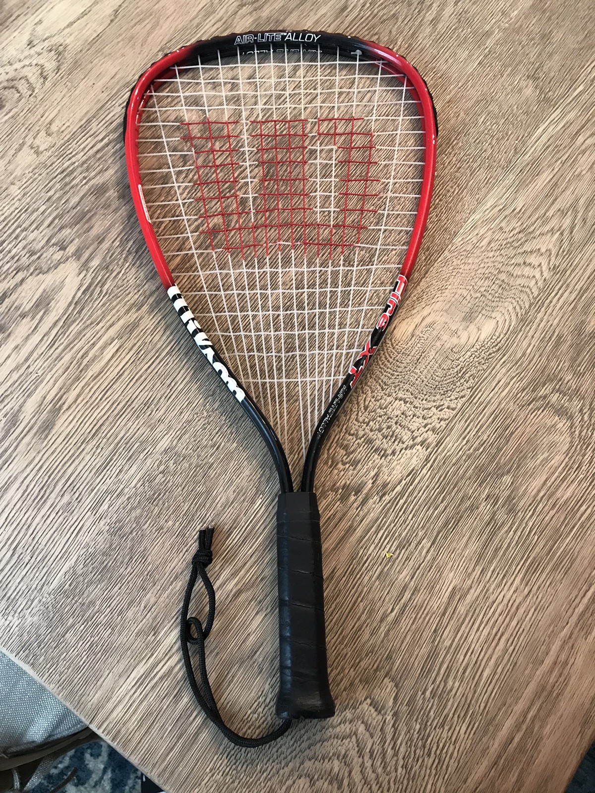 Wilson Air Lite Alloy Fire XT SX 3 7/8" Racquetball Racquet eBay