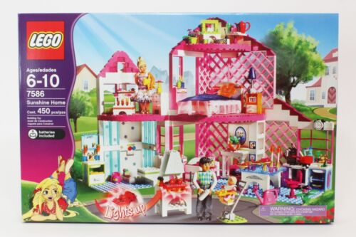 NEW Sealed 2008 Lego Belville Friends SUNSHINE HOME Set# 7586 Baby Mom Dad 450pc - Picture 3 of 4