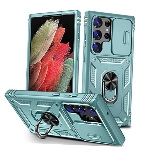 for Samsung Galaxy S23 Ultra Case Military Grade Drop Samsung S23 Ultra Green-image