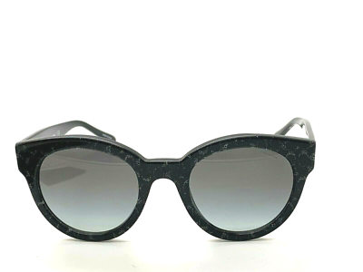 NEW Coach sunglasses HC8265 (1084) 55728G BLACK GLITTER SIG C 51