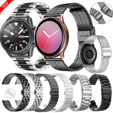 Edelstahl Metall Armband für Samsung Gear S3 Frontier Galaxy Watch 3 45mm 46mm